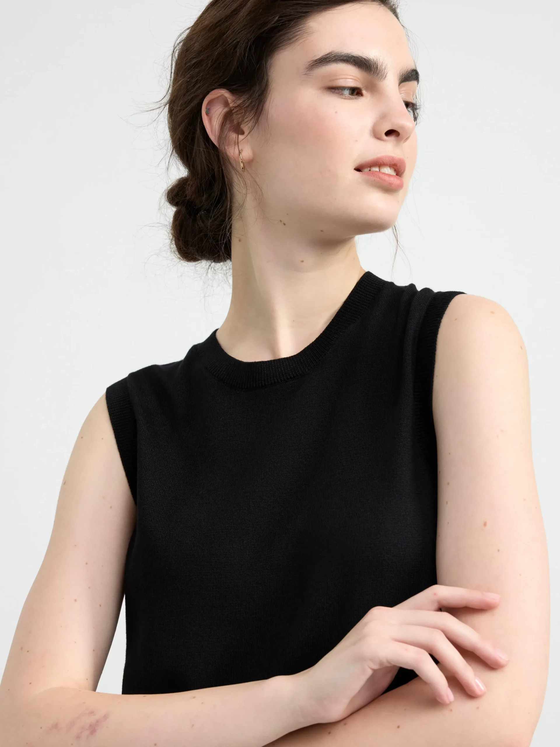 Stickat>Lindex Finstickad Vast Black
