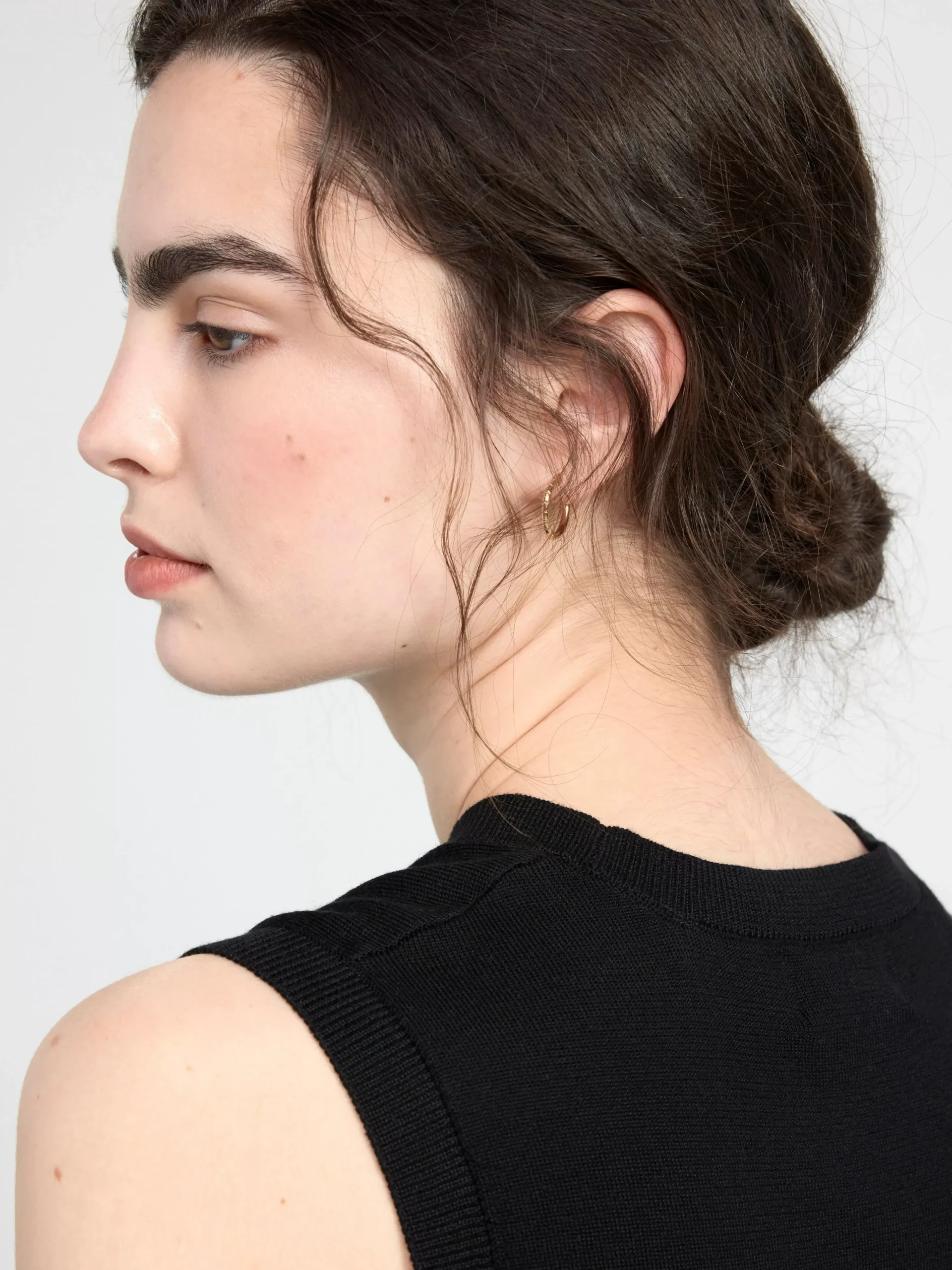 Stickat>Lindex Finstickad Vast Black
