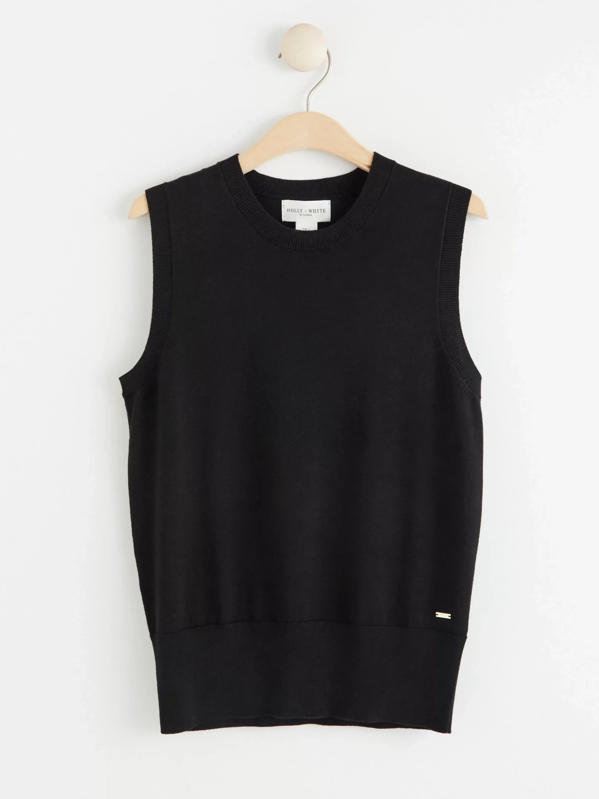 Stickat>Lindex Finstickad Vast Black