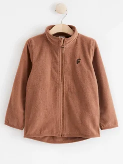 Ytterkläder>Lindex Fix Fleecejacka Brown