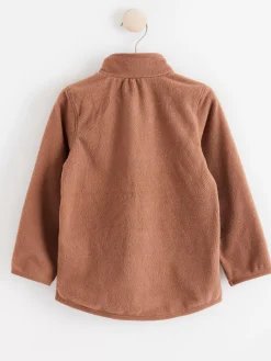 Ytterkläder>Lindex Fix Fleecejacka Brown