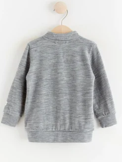 Ytterkläder>Lindex Fix Jacka I Merinoull Grey Melange