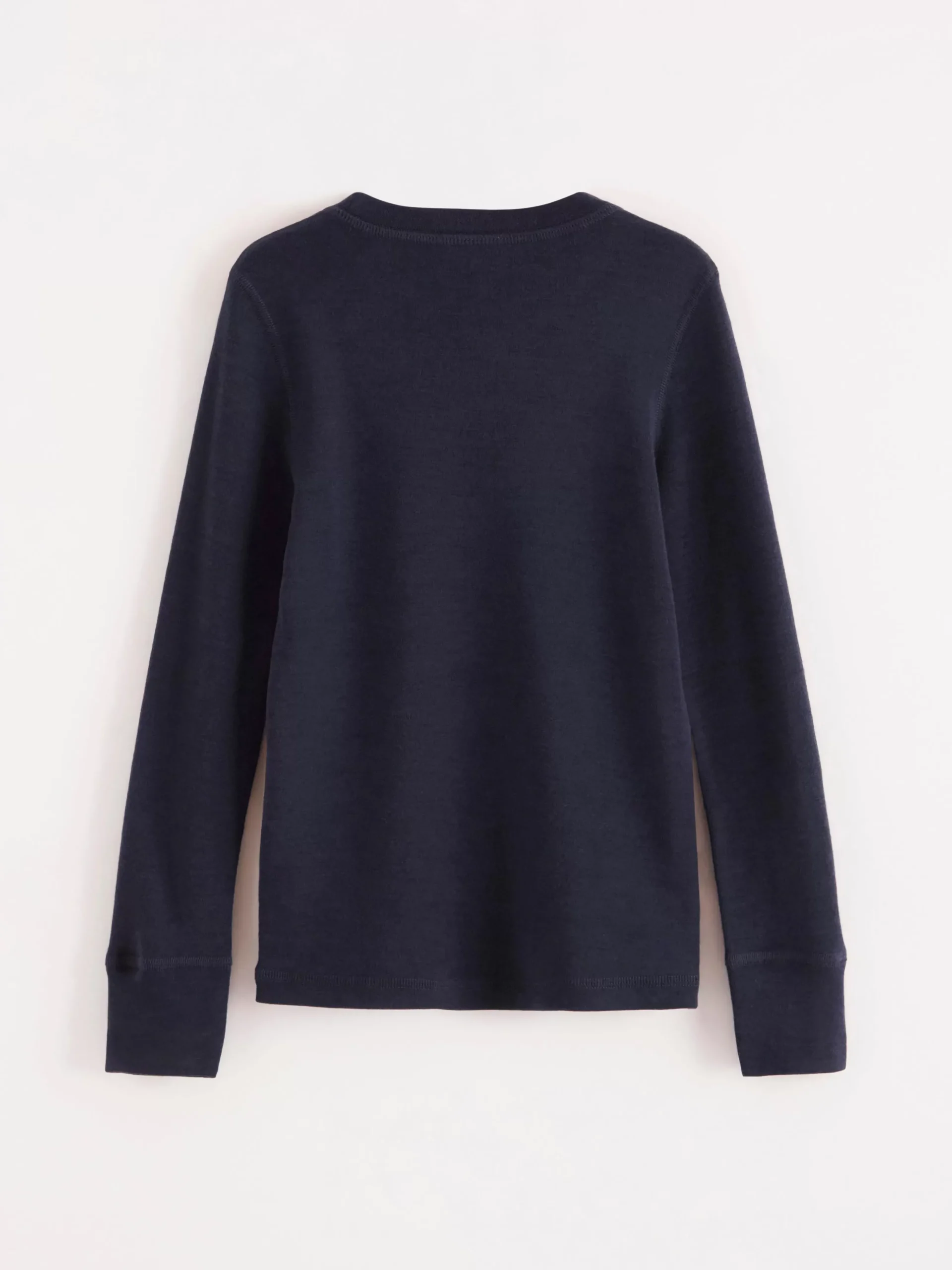 Ytterkläder>Lindex Fix Topp I Merinoull Navy