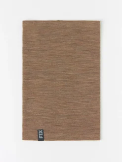 Accessoarer>Lindex Fix Tubhalsduk I Merinoull Brown Melange
