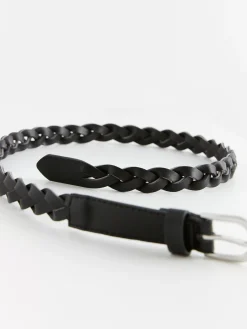 Accessoarer>Lindex Flatat Skarp I Laderimitation Black