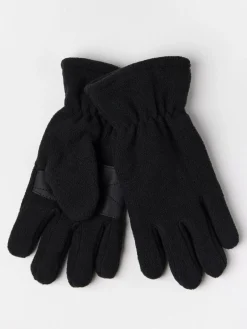 Accessoarer>Lindex Fleecehandskar Med Handflatsgrepp Black