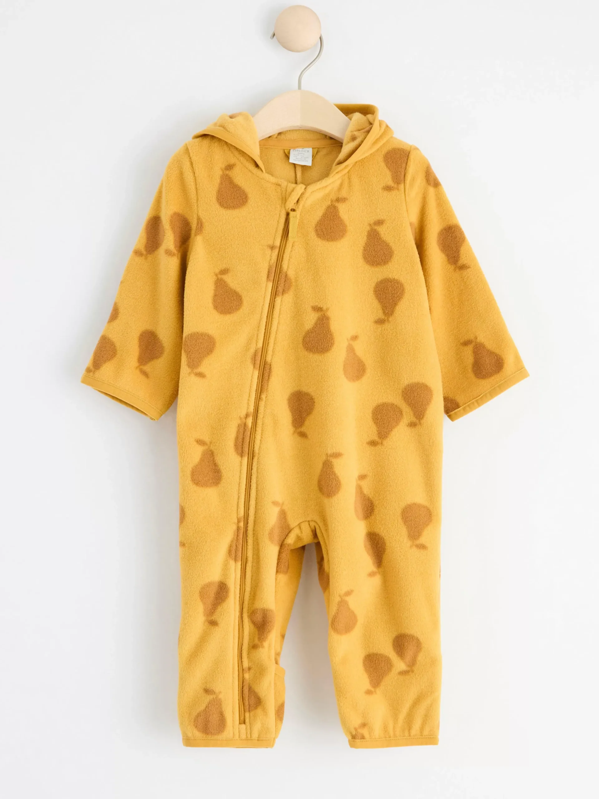 Ytterkläder>Lindex Fleeceoverall Dusty Yellow