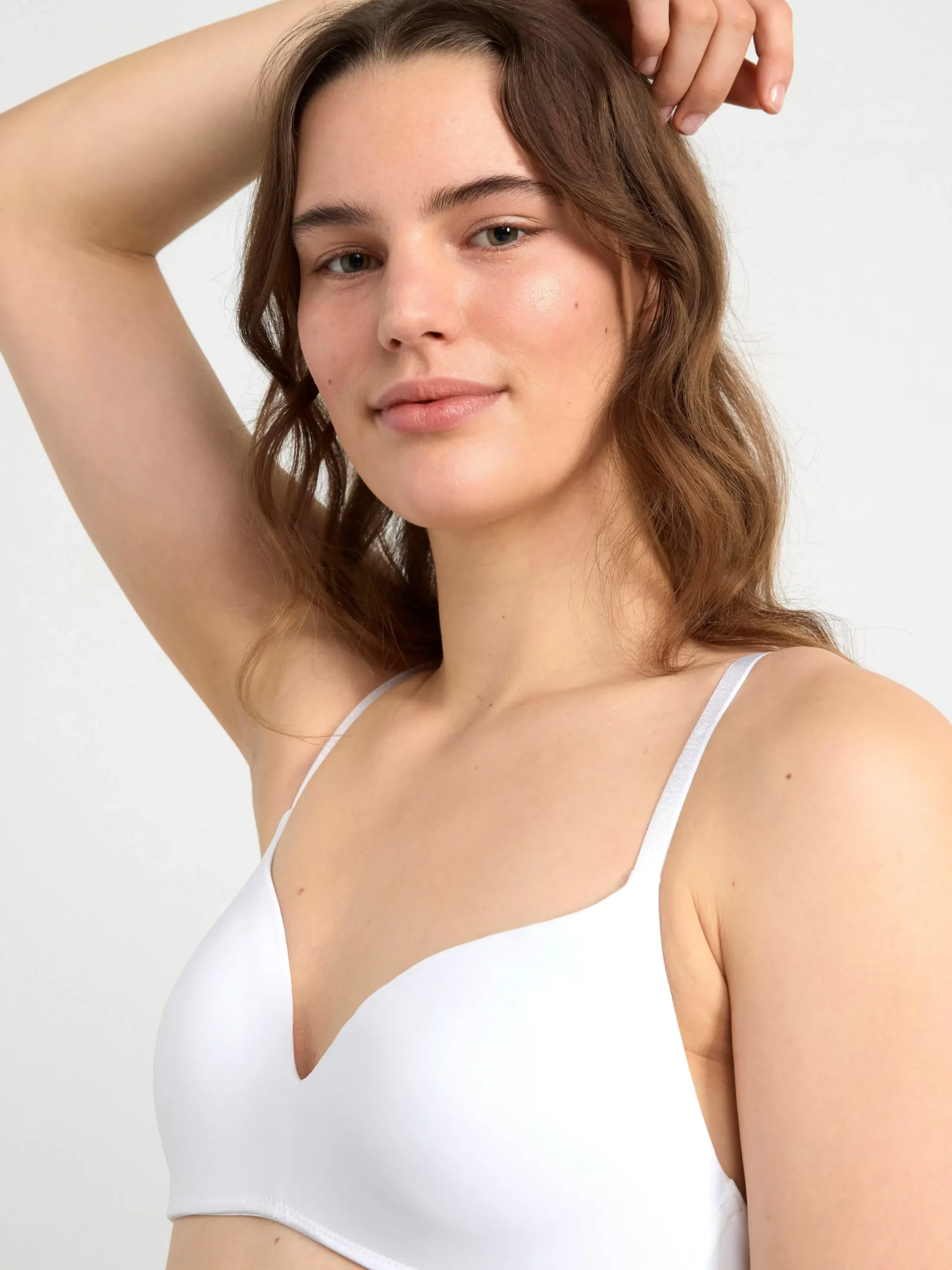 Bh>Lindex Flora Bygellos Bh White