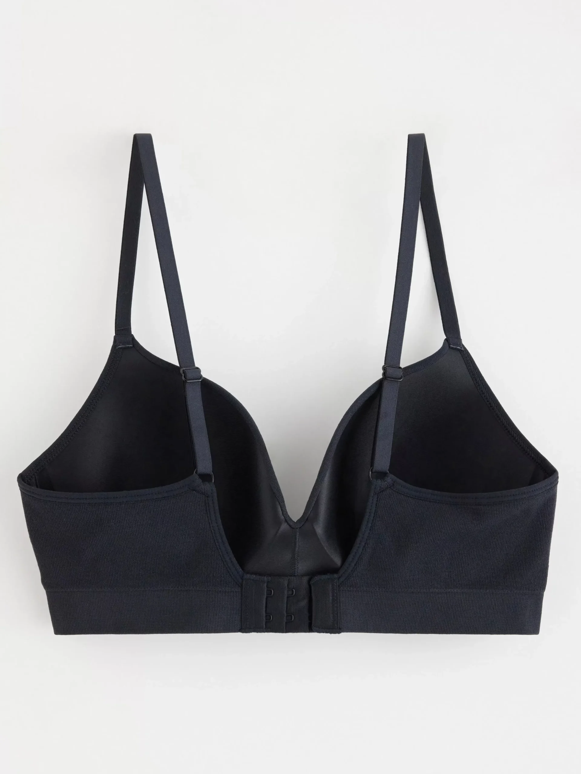 Bh>Lindex Flora Seamless Bygellos Bh Black