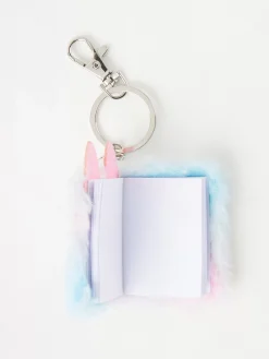 Accessoarer>Lindex Fluffig Kattanteckningsbok Nyckelring Light Pink