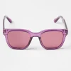 Accessoarer>Lindex Fyrkantiga Solglasogon Dam Lilac