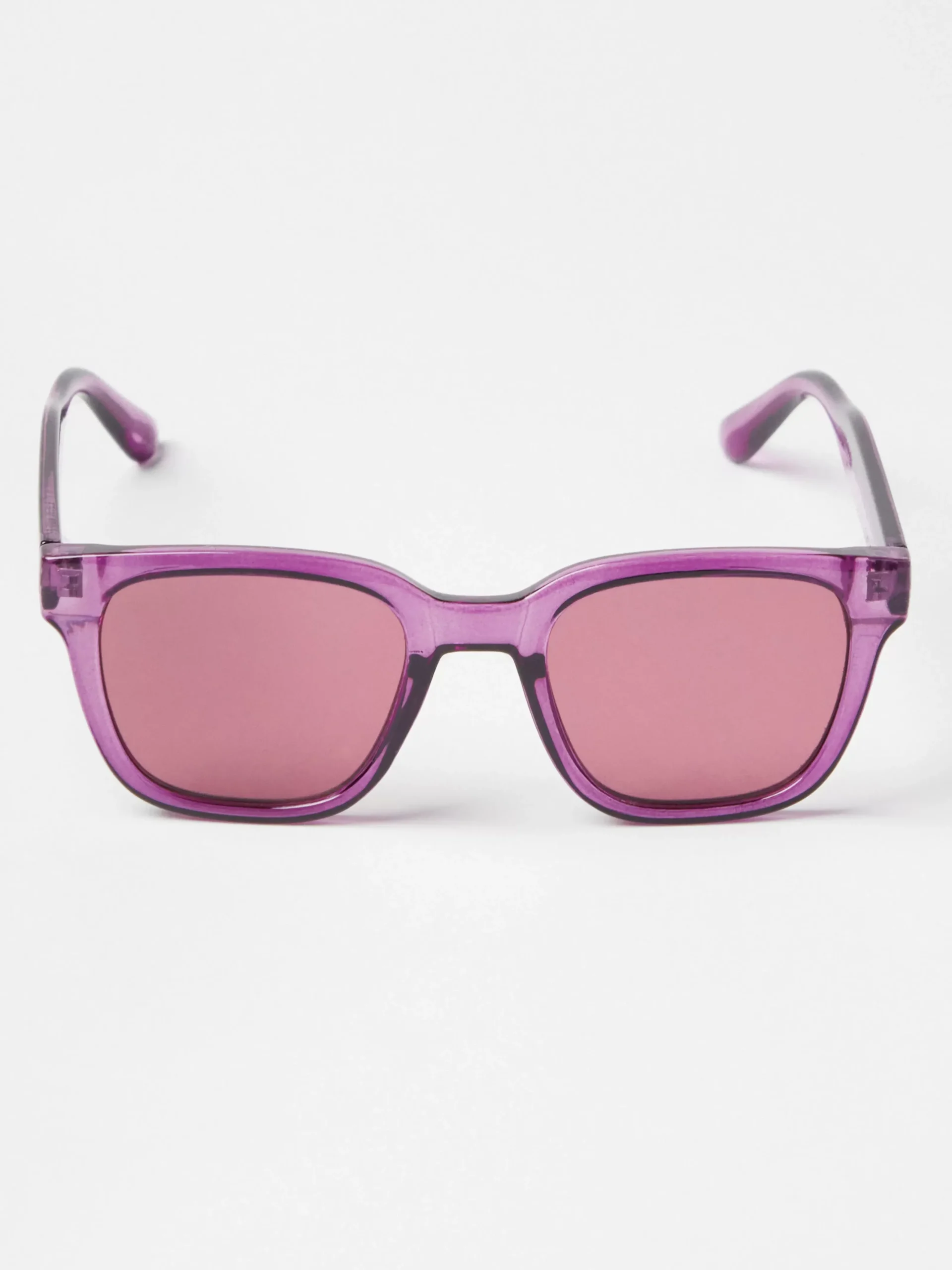 Accessoarer>Lindex Fyrkantiga Solglasogon Dam Lilac