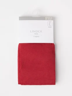 Underkläder>Lindex Glittrig Strumpbyxa Dk Red