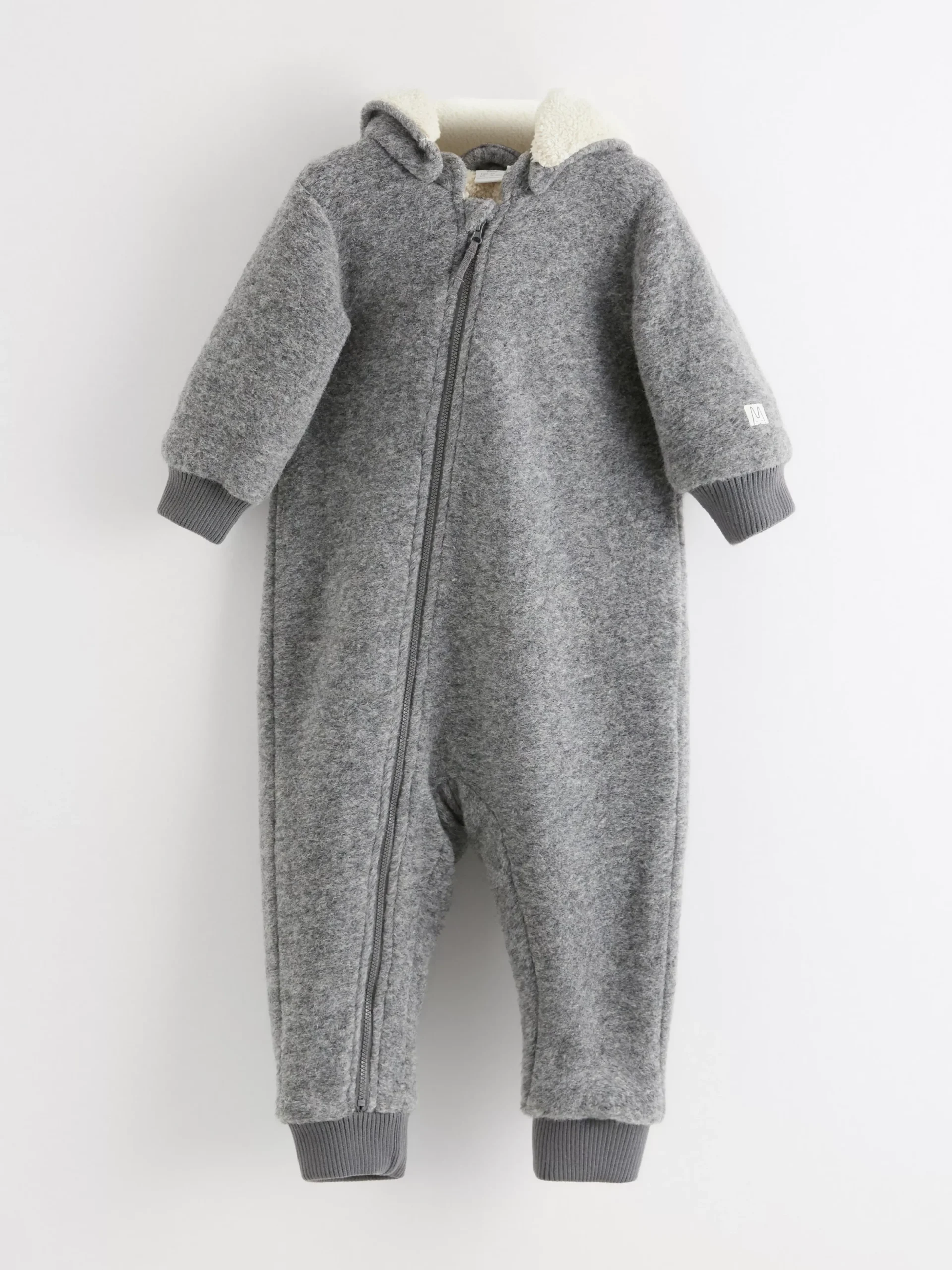 Ytterkläder>Lindex Gra Overall I Ullblandning Light Grey Melange
