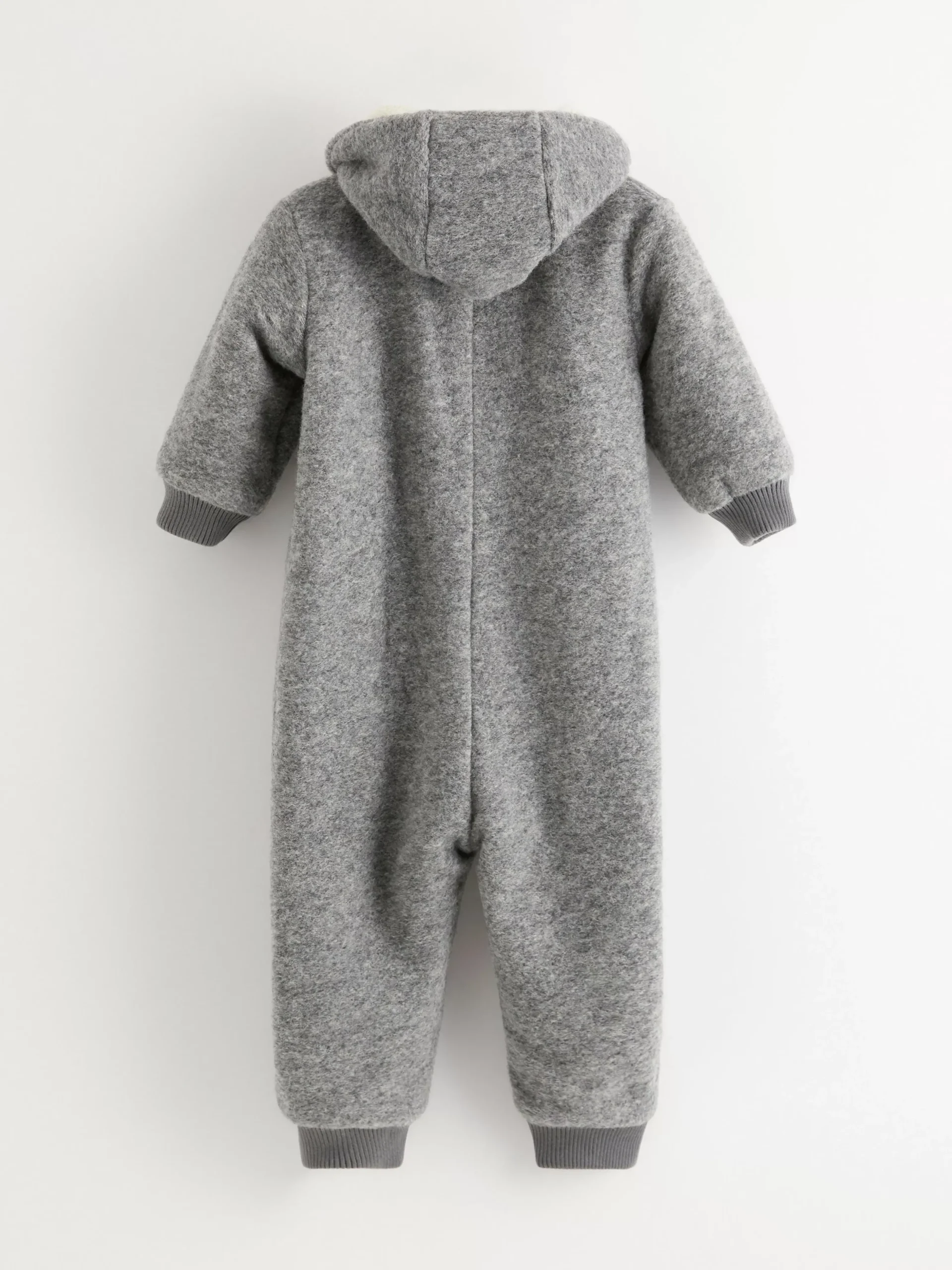 Ytterkläder>Lindex Gra Overall I Ullblandning Light Grey Melange