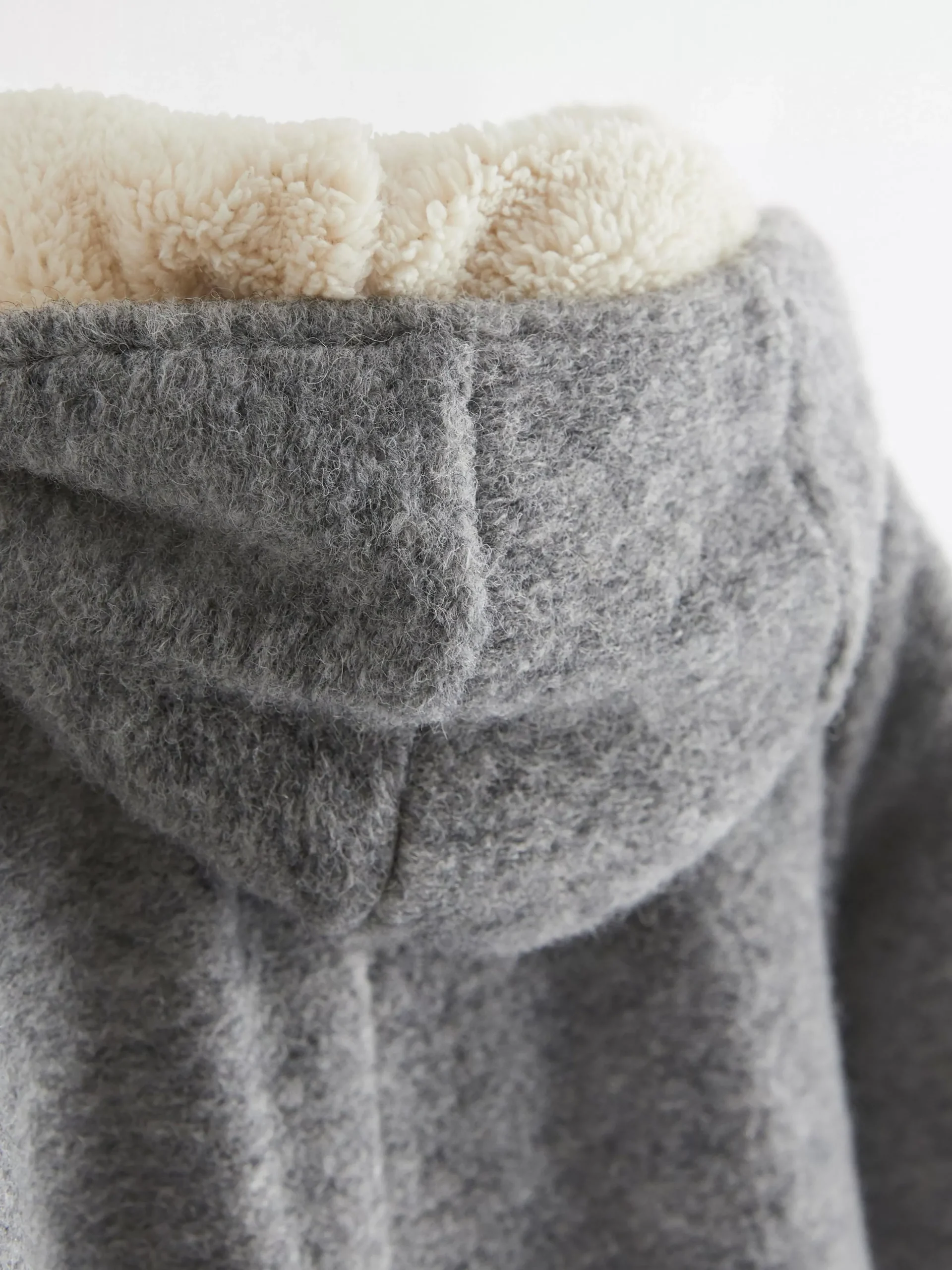 Ytterkläder>Lindex Gra Overall I Ullblandning Light Grey Melange