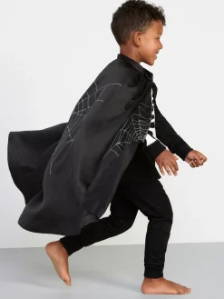 Accessoarer>Lindex Halloweencape Med Reflekterande Spindelnat Black