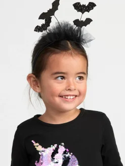 Accessoarer>Lindex Halloween-Diadem Med Fladdermoss Och Mesh Black