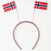 Accessoarer>Lindex Harband Med Norska Flaggor Red