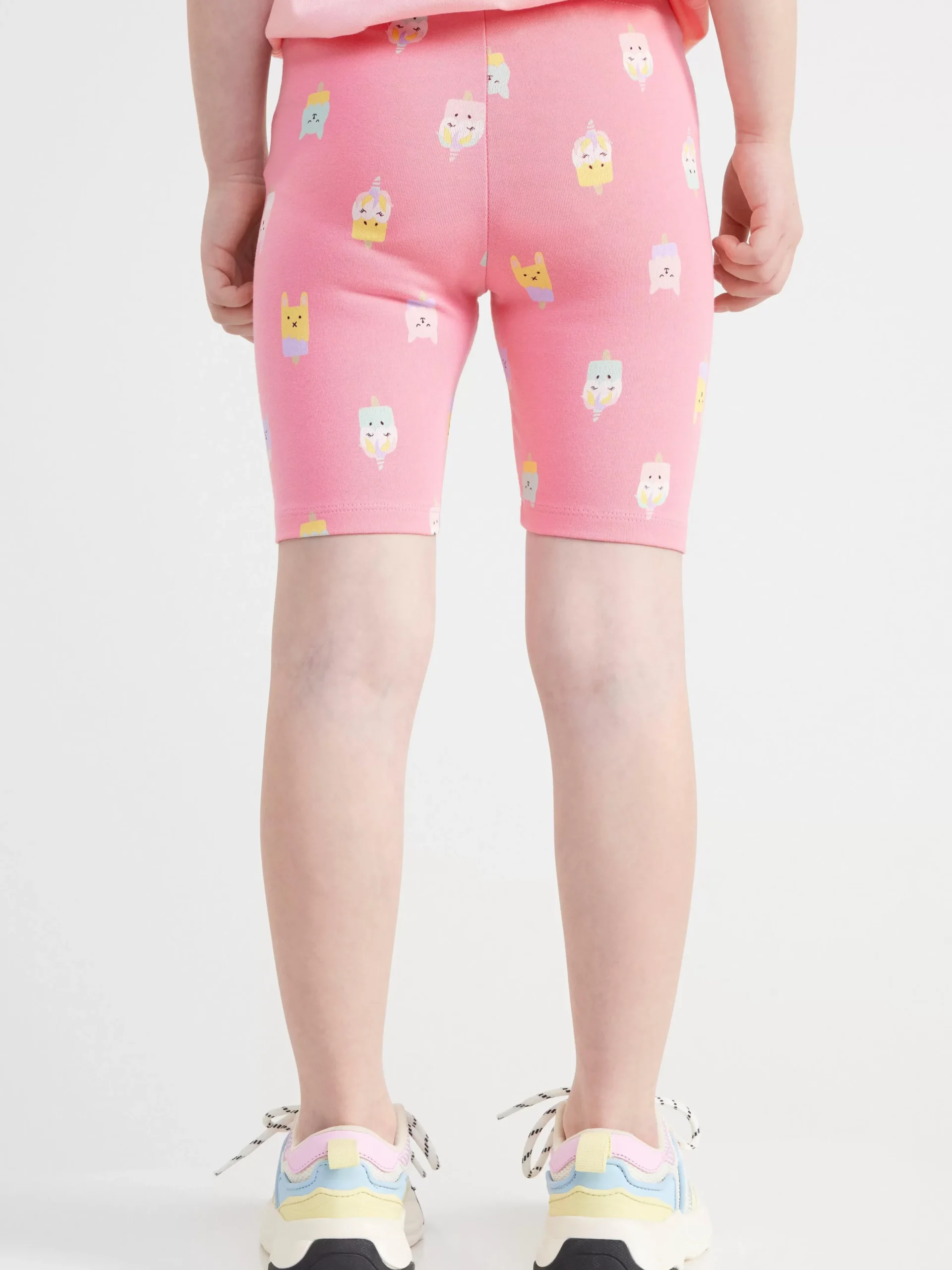 Byxor & Leggings>Lindex Helmonstrade Cykelbyxor Pink