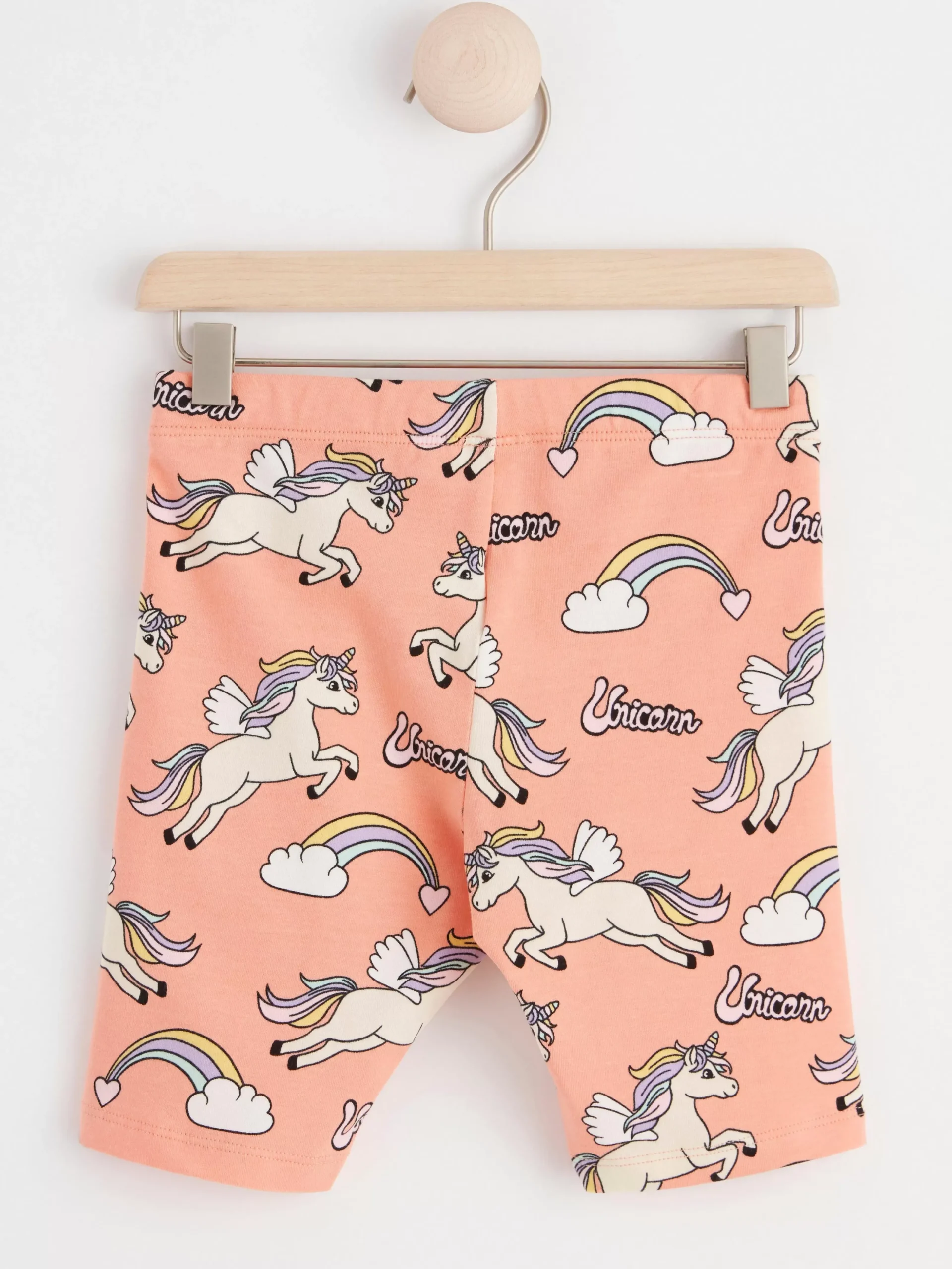 Byxor & Leggings>Lindex Helmonstrade Cykelbyxor Light Coral