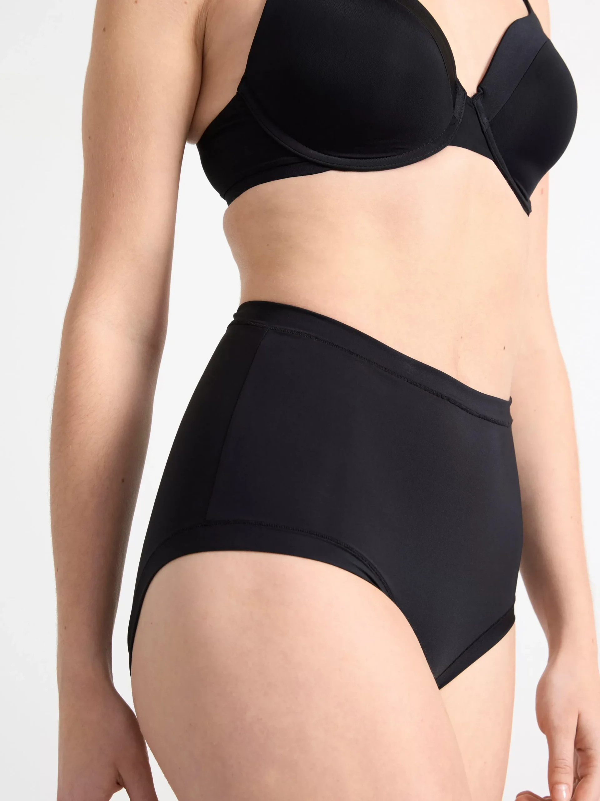 Trosor>Lindex High Waist Control Trosa Black