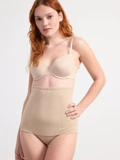 Trosor>Lindex High Waist Shapingtrosa Beige