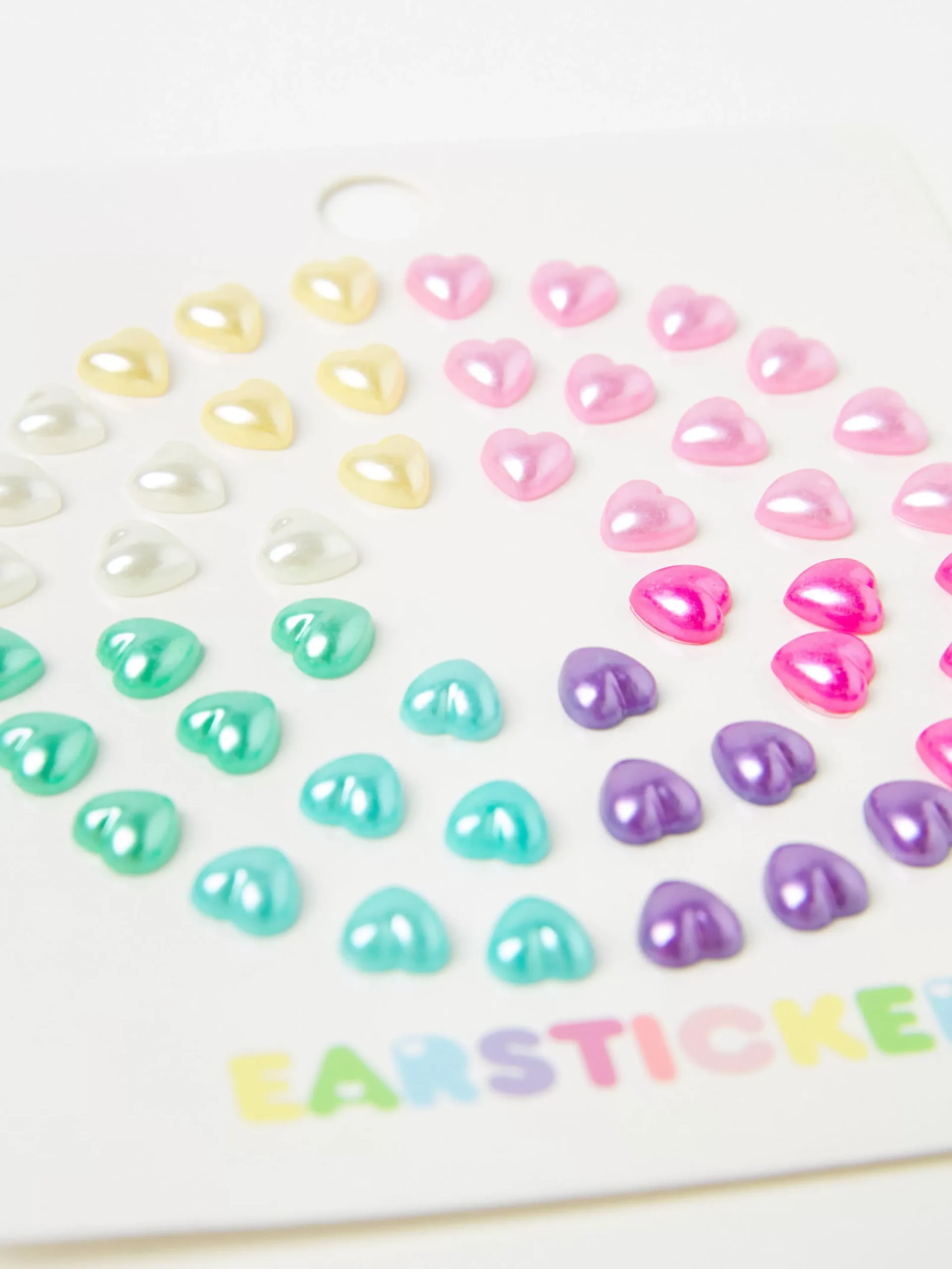 Accessoarer>Lindex Hjartformade Klisterorhangen Light Pink
