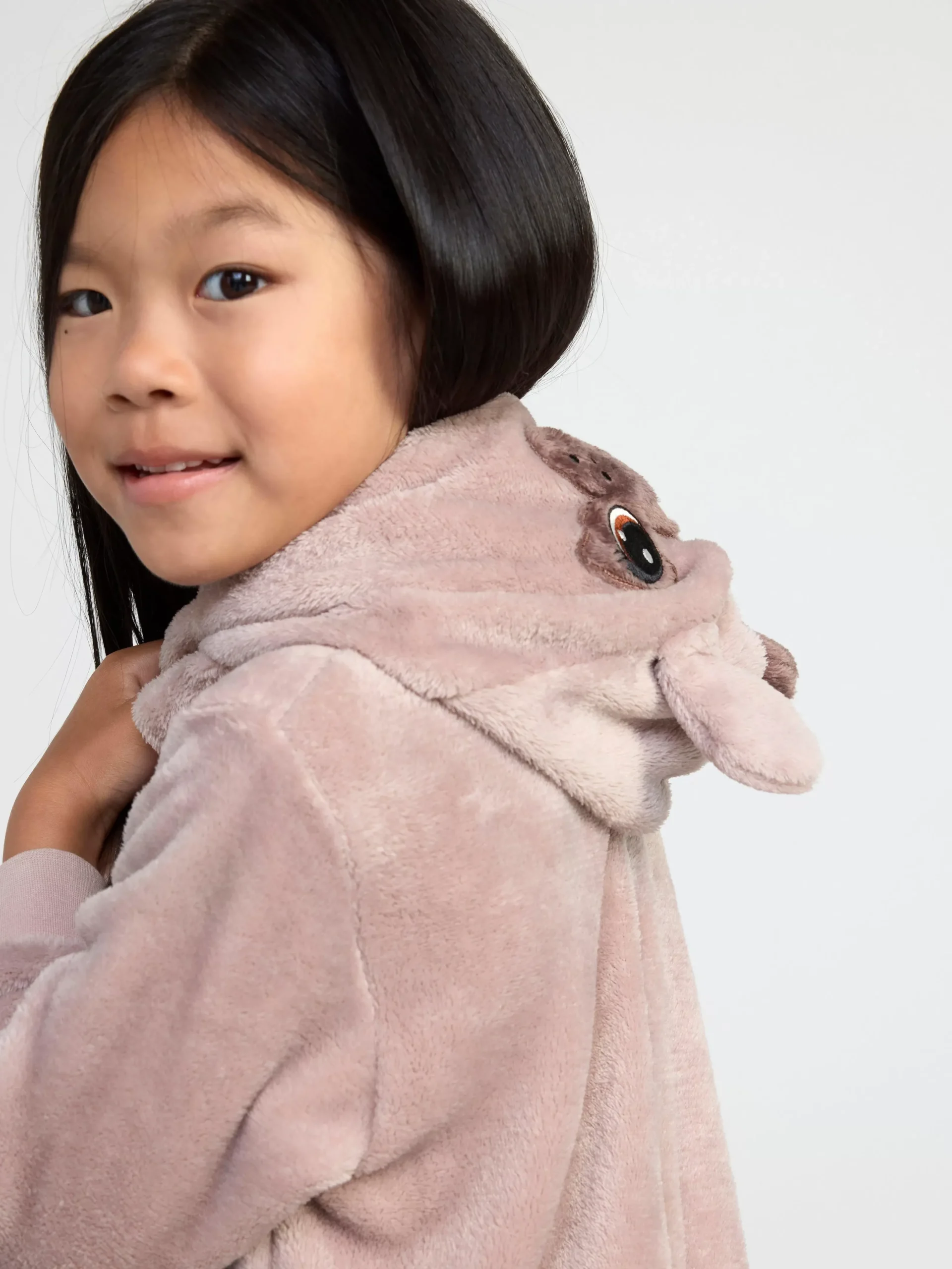 Nattplagg>Lindex Hund-Onesie Light Dusty Pink