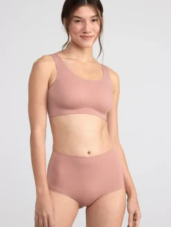 Trosor>Lindex Invisible High Waist Trosa Dusty Pink