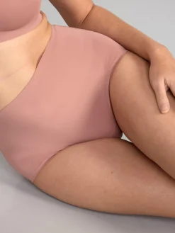 Trosor>Lindex Invisible High Waist Trosa Dusty Pink