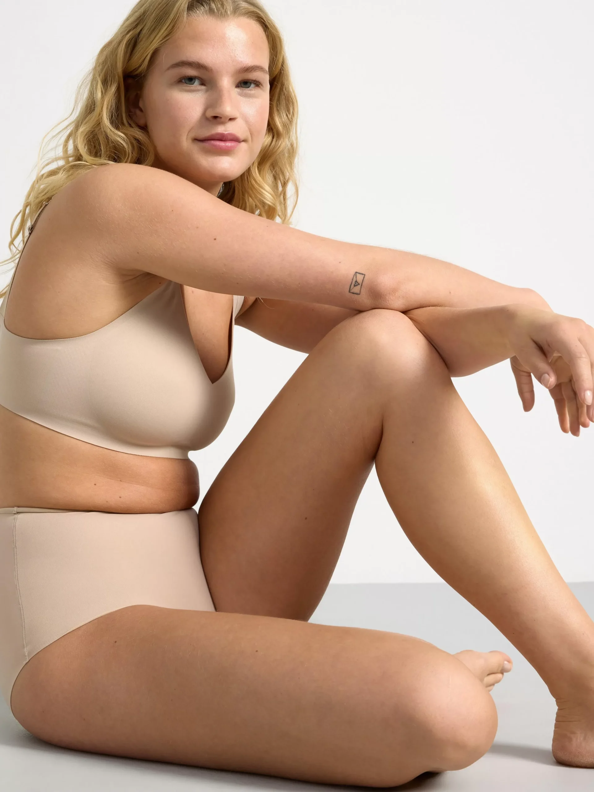 Trosor>Lindex Invisible High Waist Trosa Beige