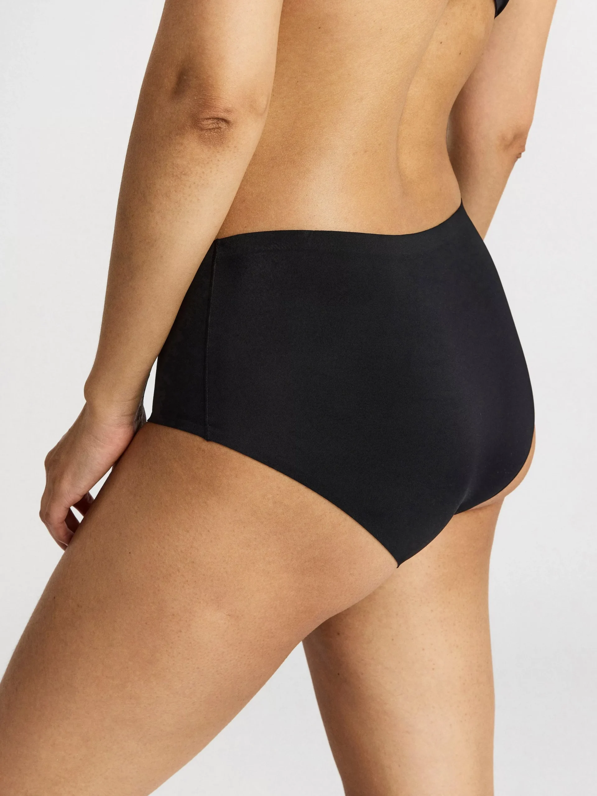 Trosor>Lindex Invisible Regular Waist Trosa Black