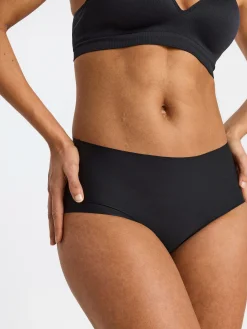 Trosor>Lindex Invisible Regular Waist Trosa Black