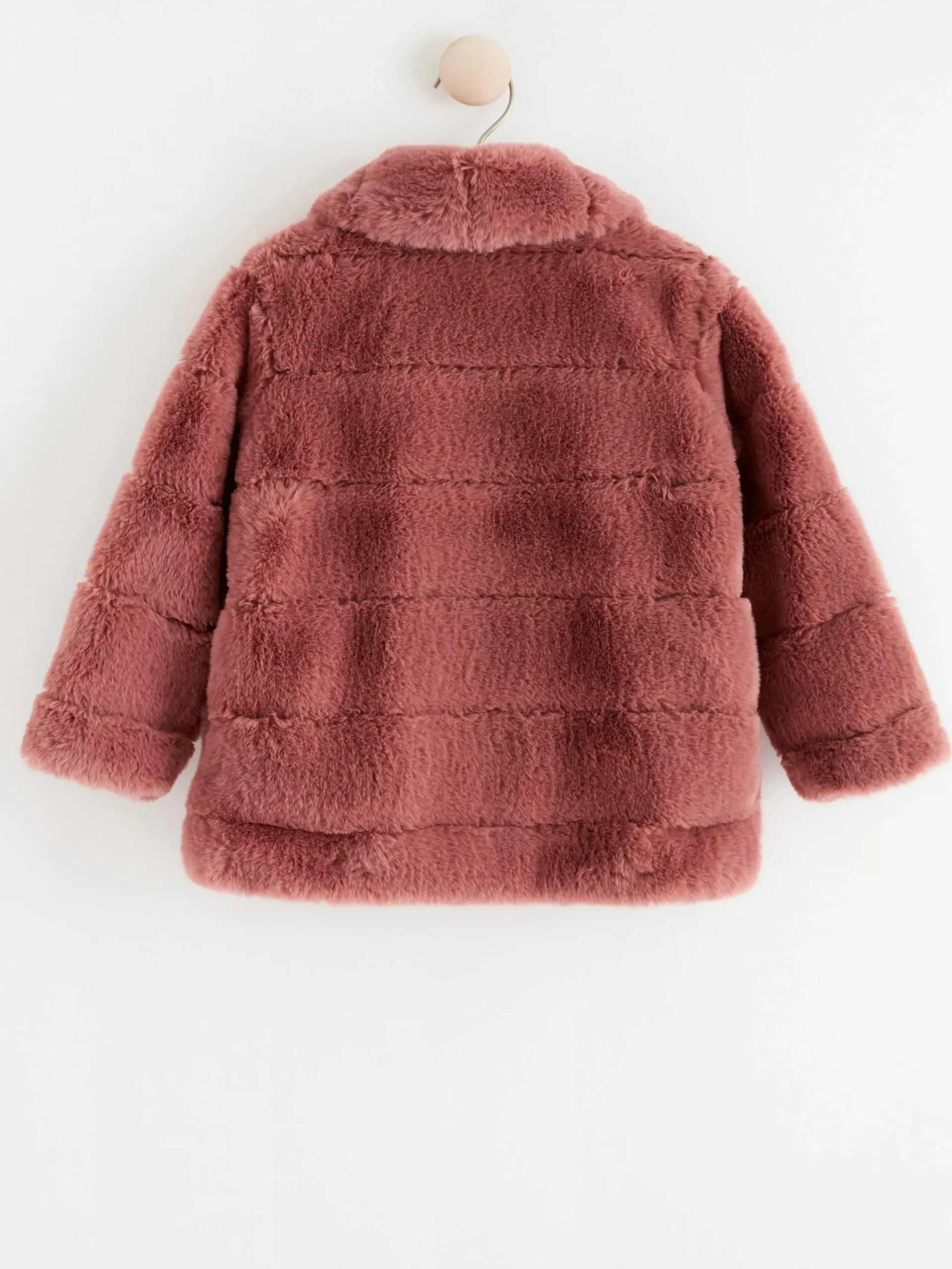 Ytterkläder>Lindex Jacka I Fuskpals Dusty Pink
