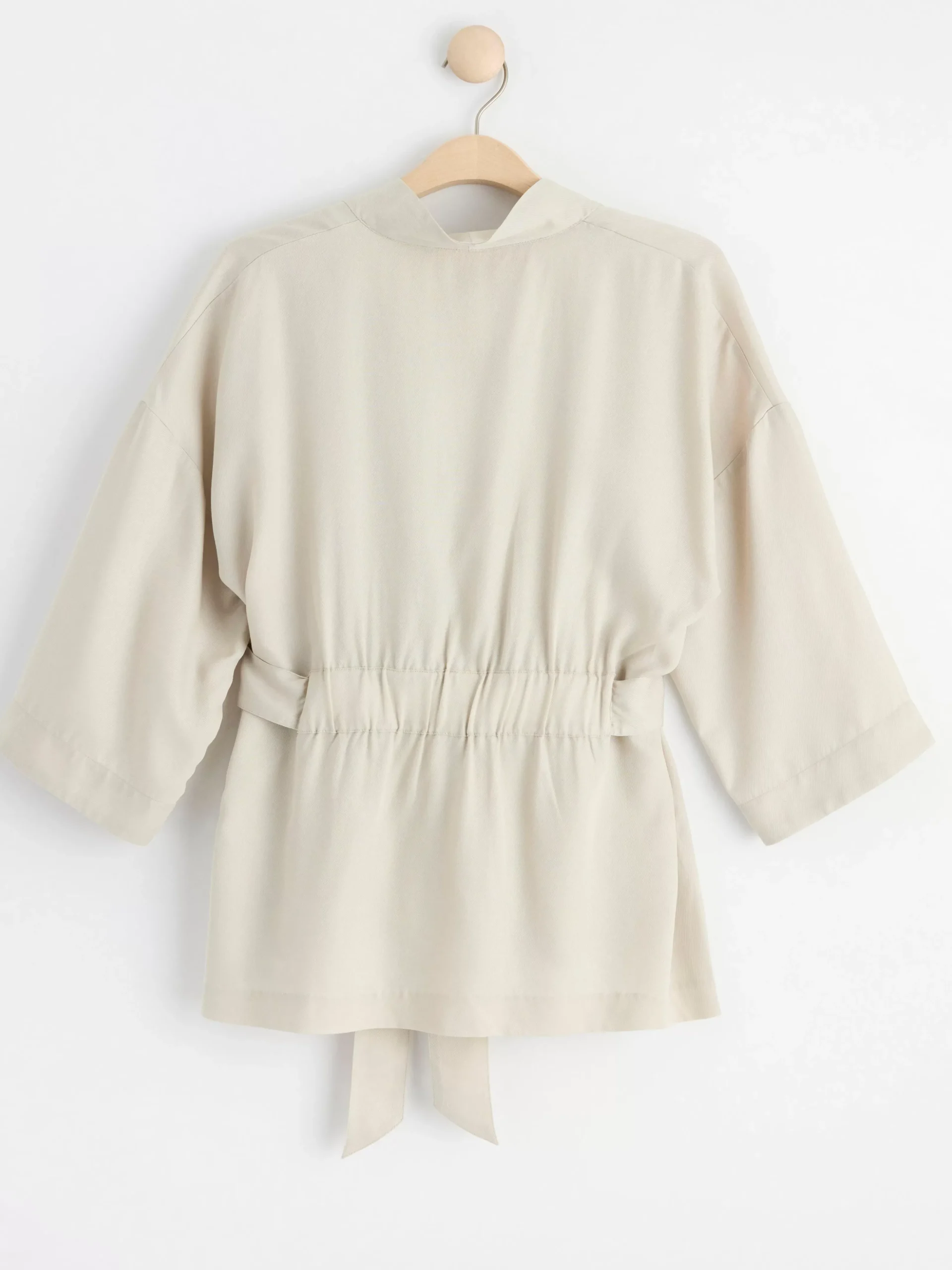 Kavajer>Lindex Jacka Med Trekvartslang Arm Light Beige