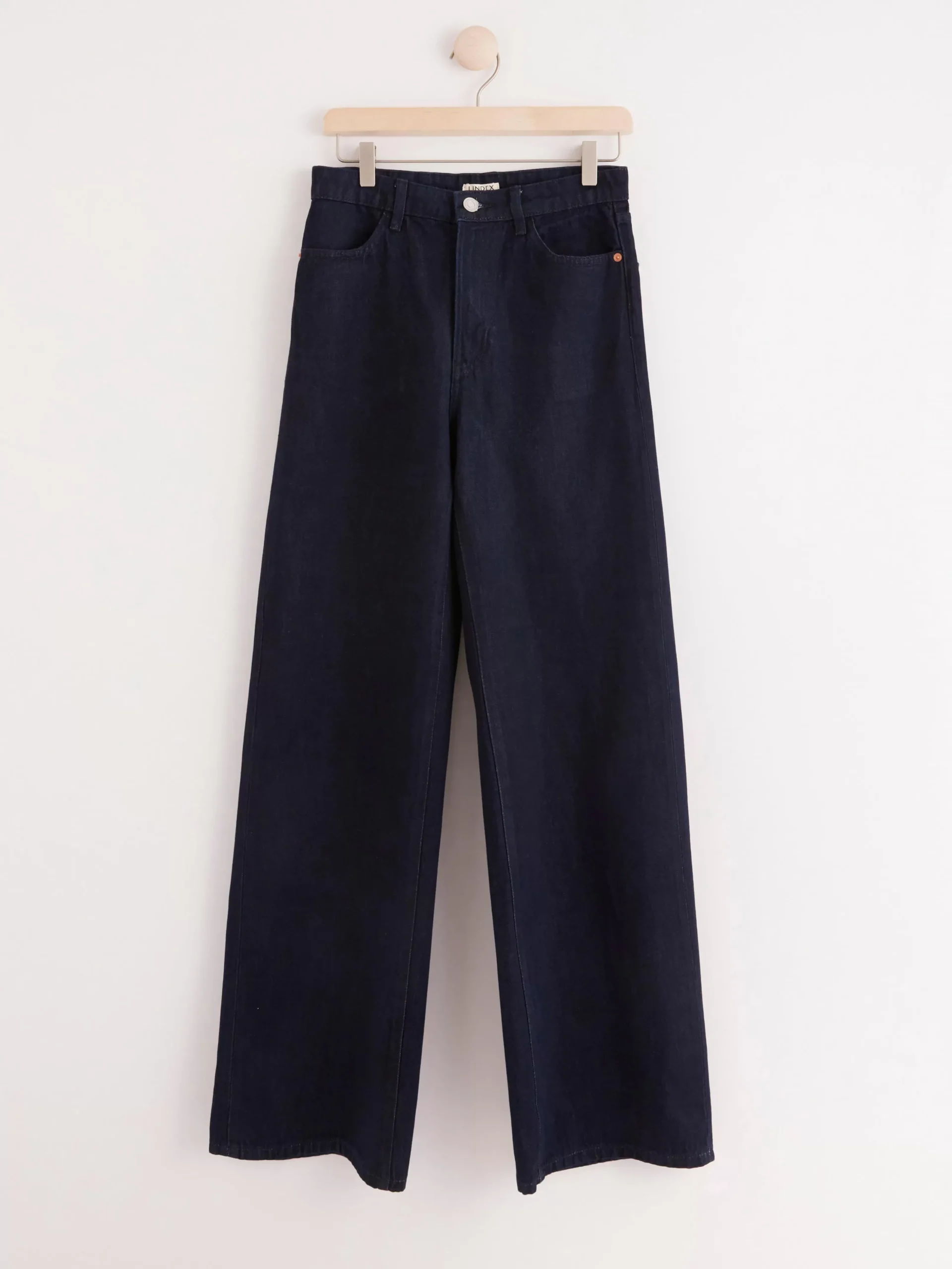Jeans>Lindex Jackie Extra Vida High Waist Jeans Dark Denim
