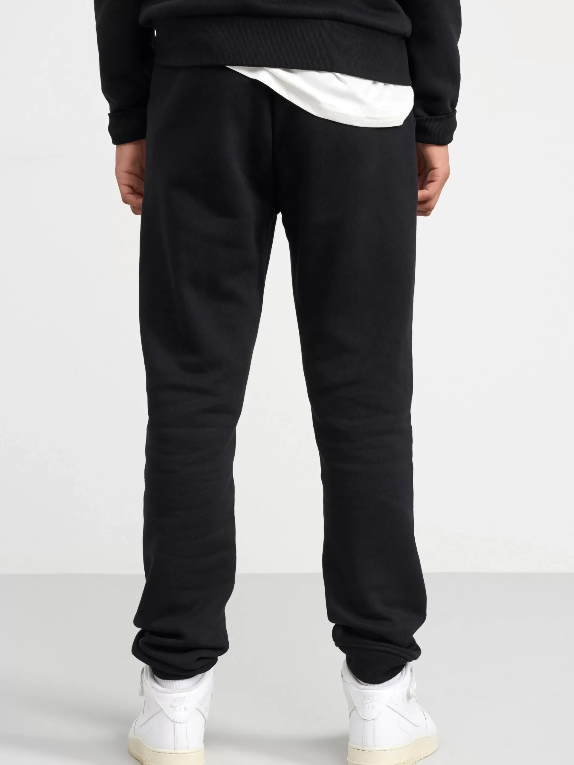 Byxor & Leggings>Lindex Joggingbyxor Med Borstad Insida Black