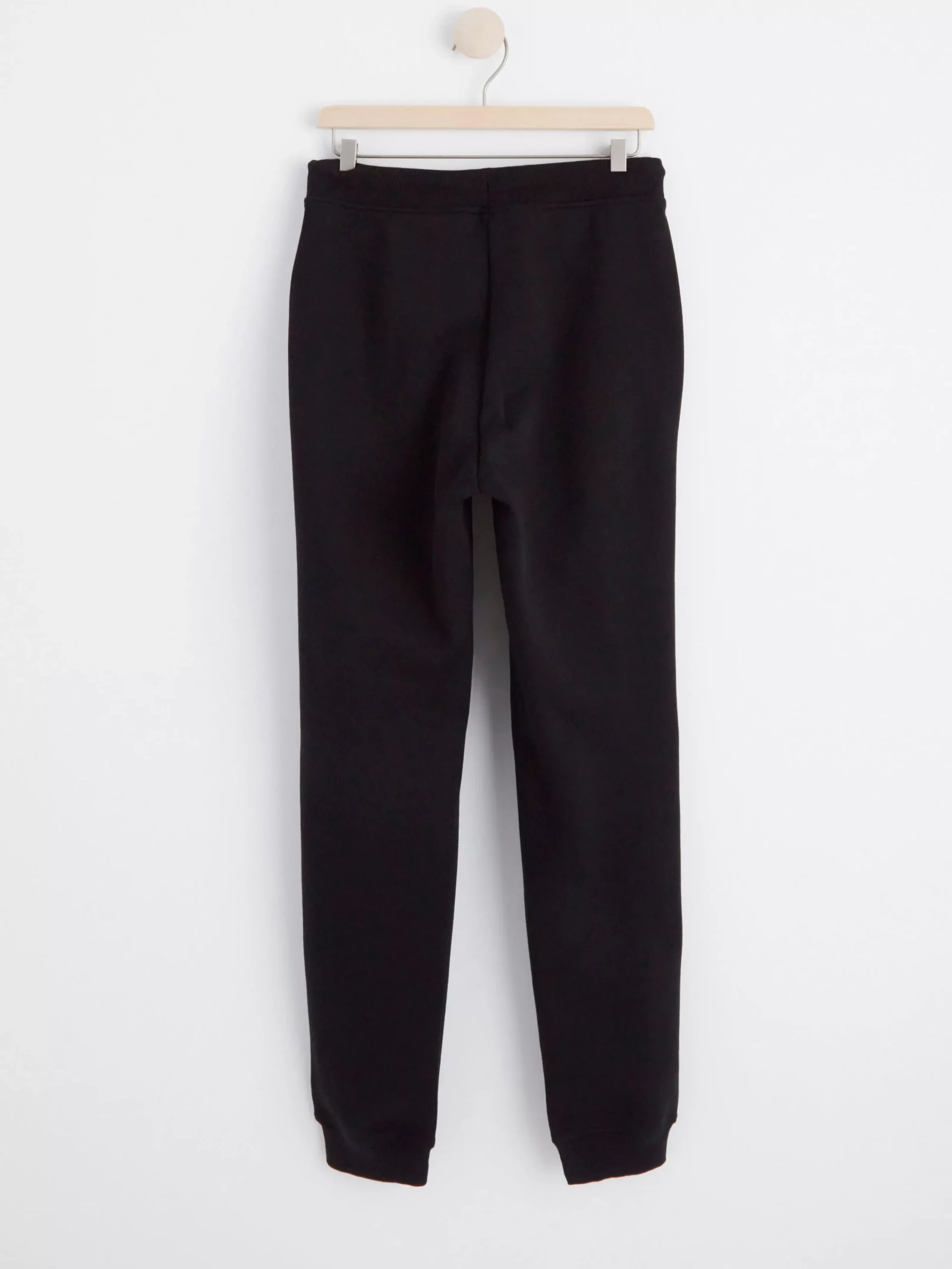 Byxor & Leggings>Lindex Joggingbyxor Med Borstad Insida Black