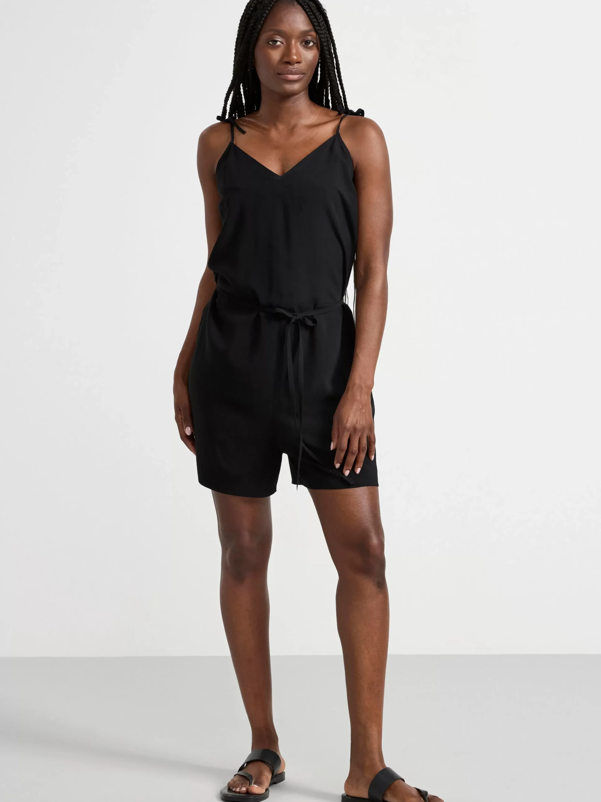 Byxor>Lindex Jumpsuit Black