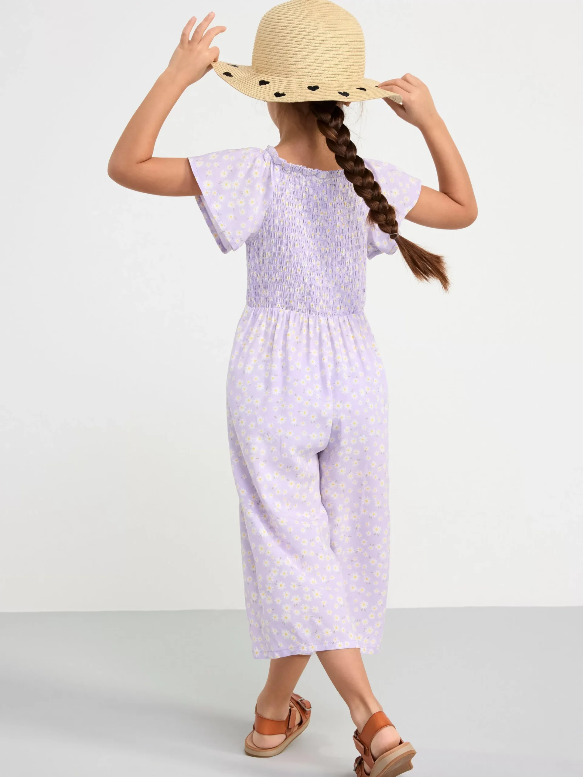Jumpsuits>Lindex Jumpsuit Med Smock Light Lilac