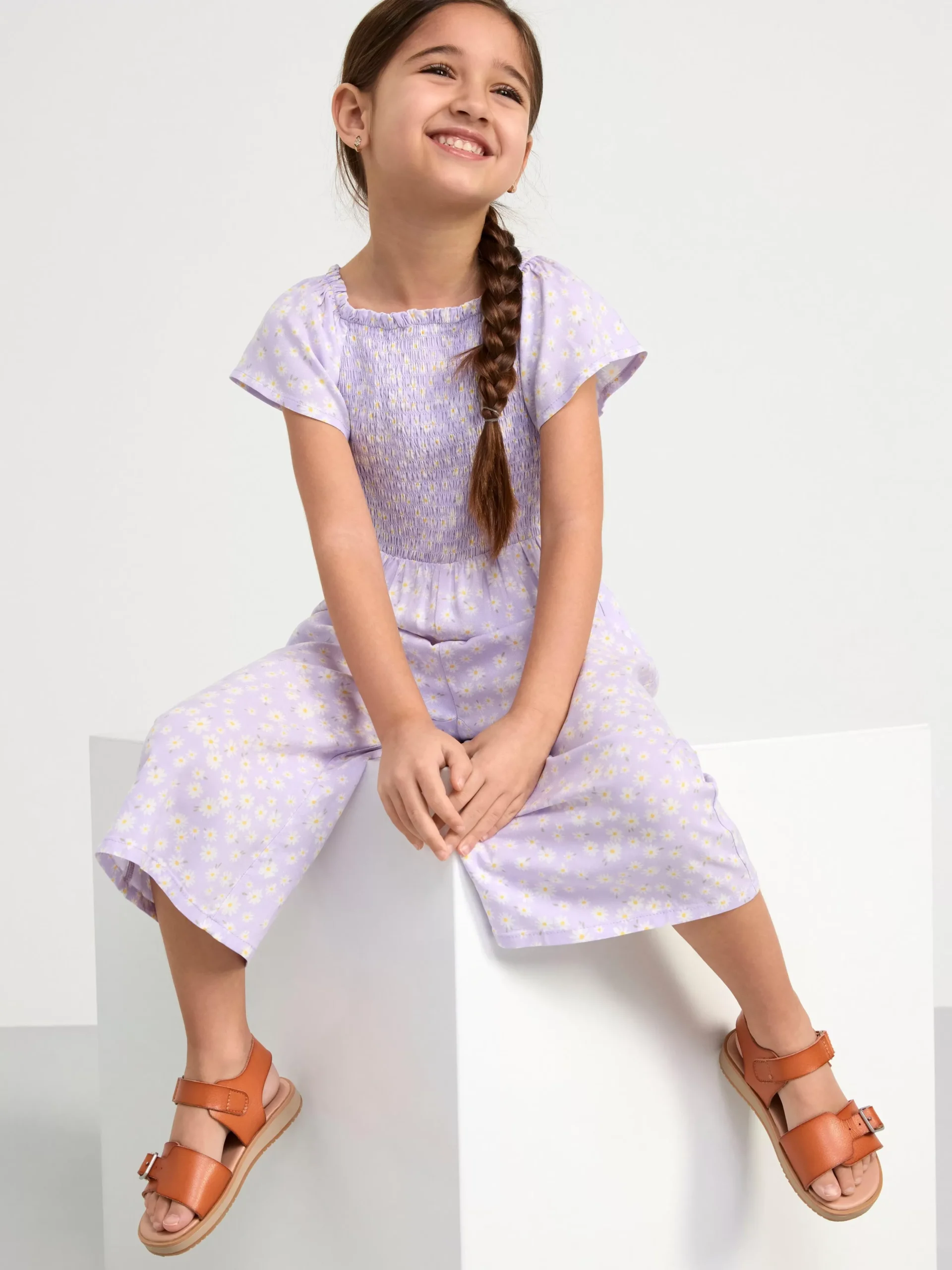 Jumpsuits>Lindex Jumpsuit Med Smock Light Lilac