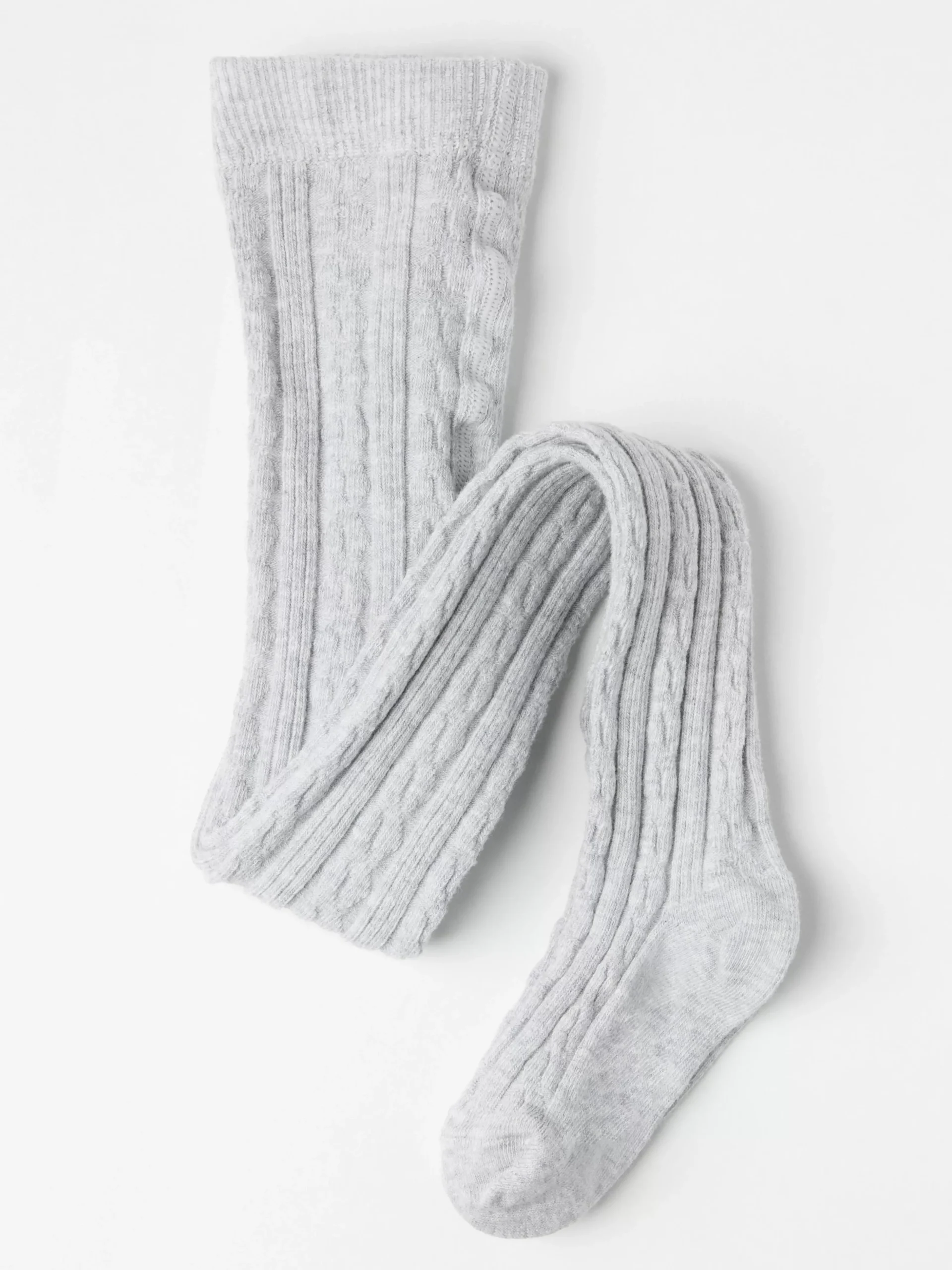 Underkläder>Lindex Kabelstickad Strumpbyxa Grey Melange