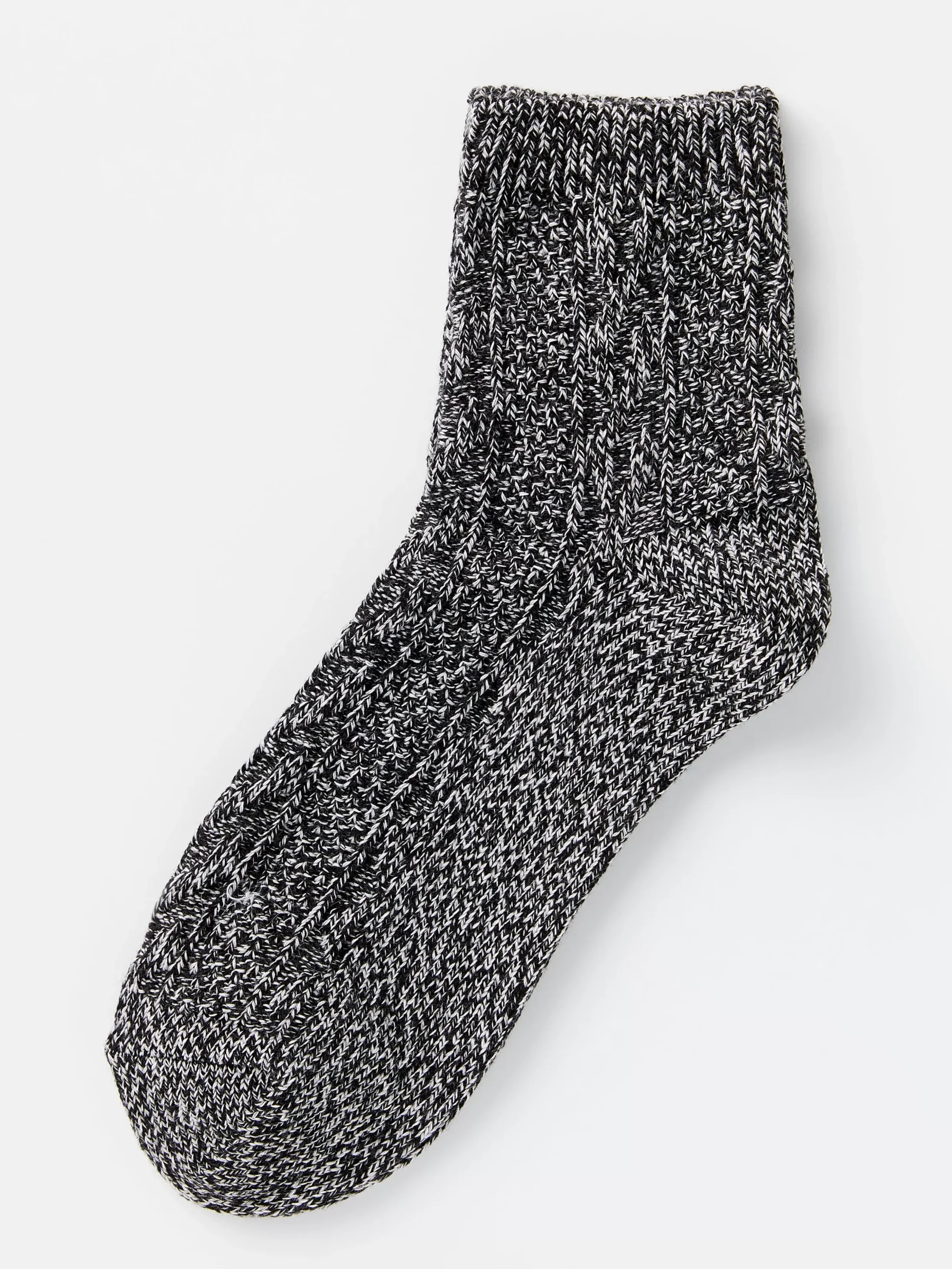 Strumpor>Lindex Kabelstickade Raggsockar Black