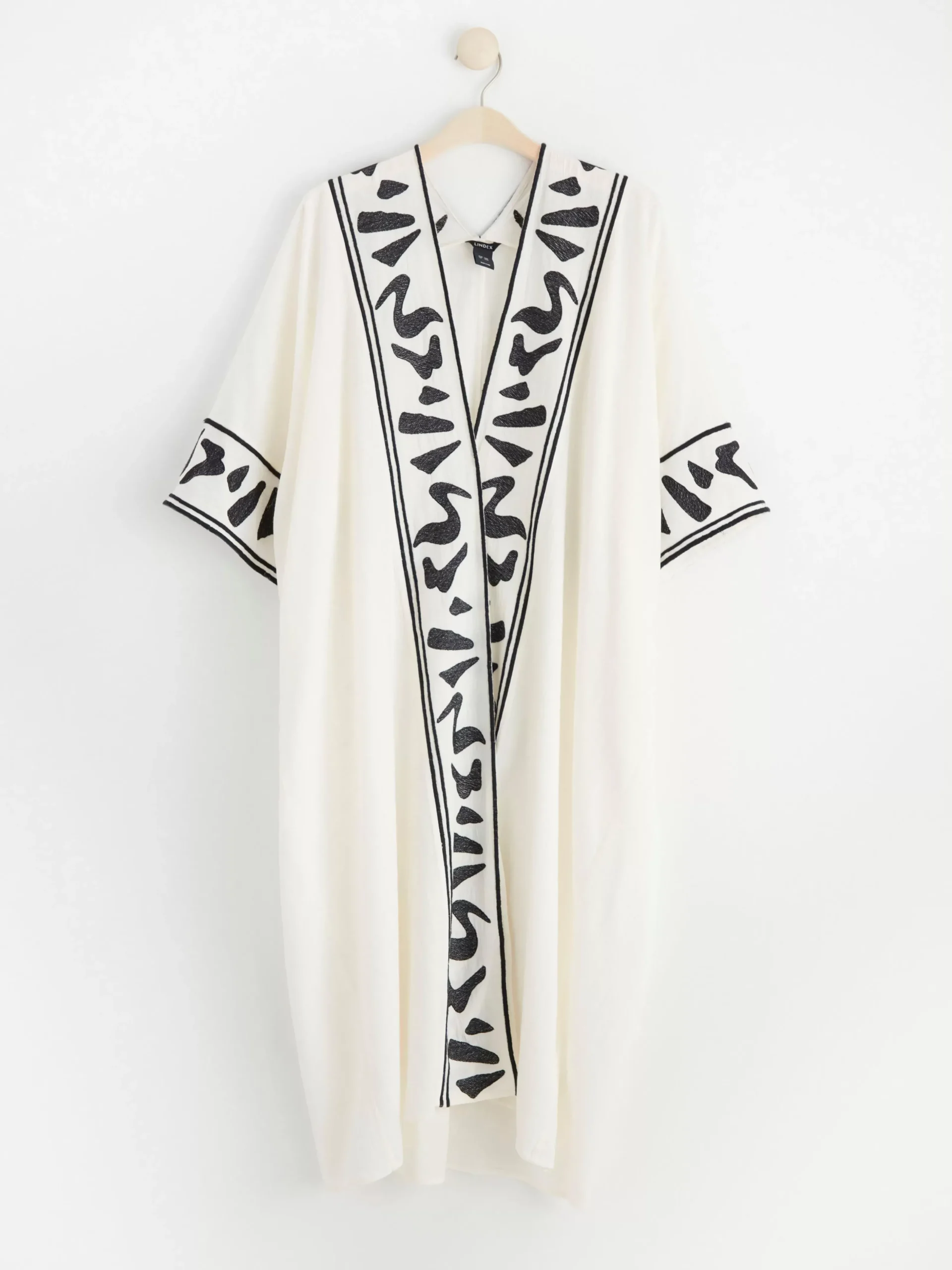 Kavajer>Lindex Kaftan Med Broderi Light White