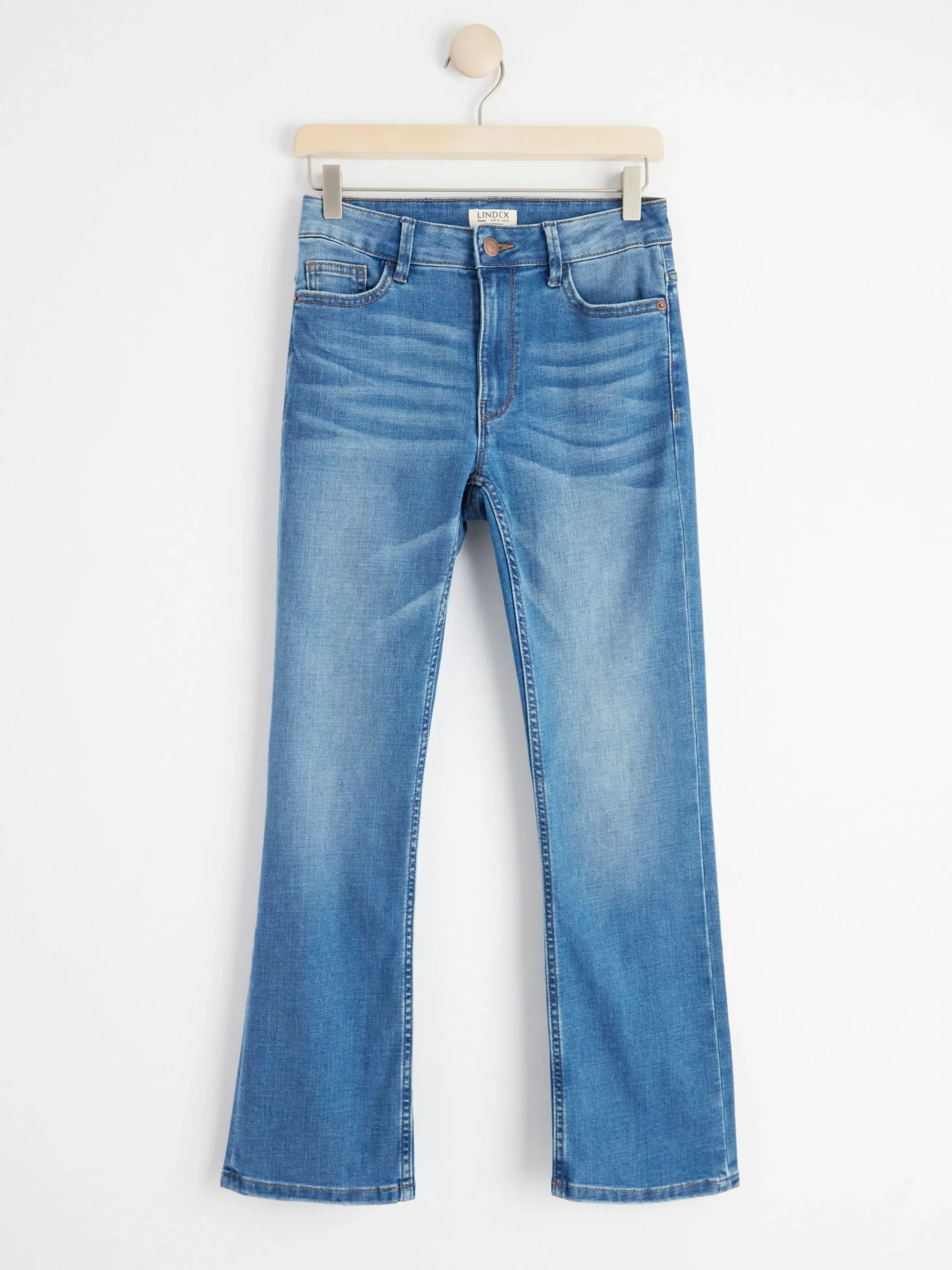 Jeans>Lindex Karen Utsvangda Croppade Jeans Light Denim