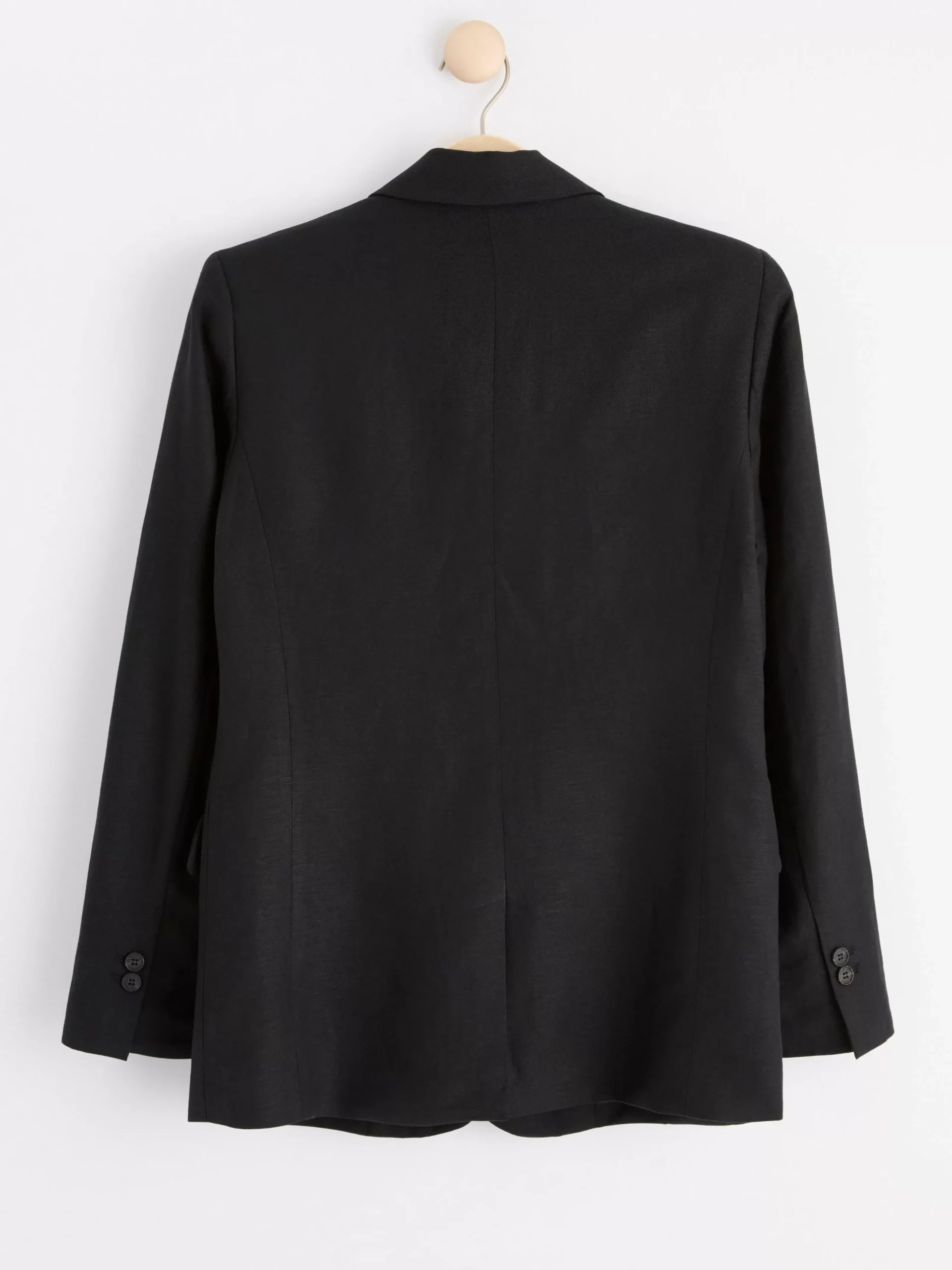Kavajer>Lindex Kavaj I Linneblandning Black