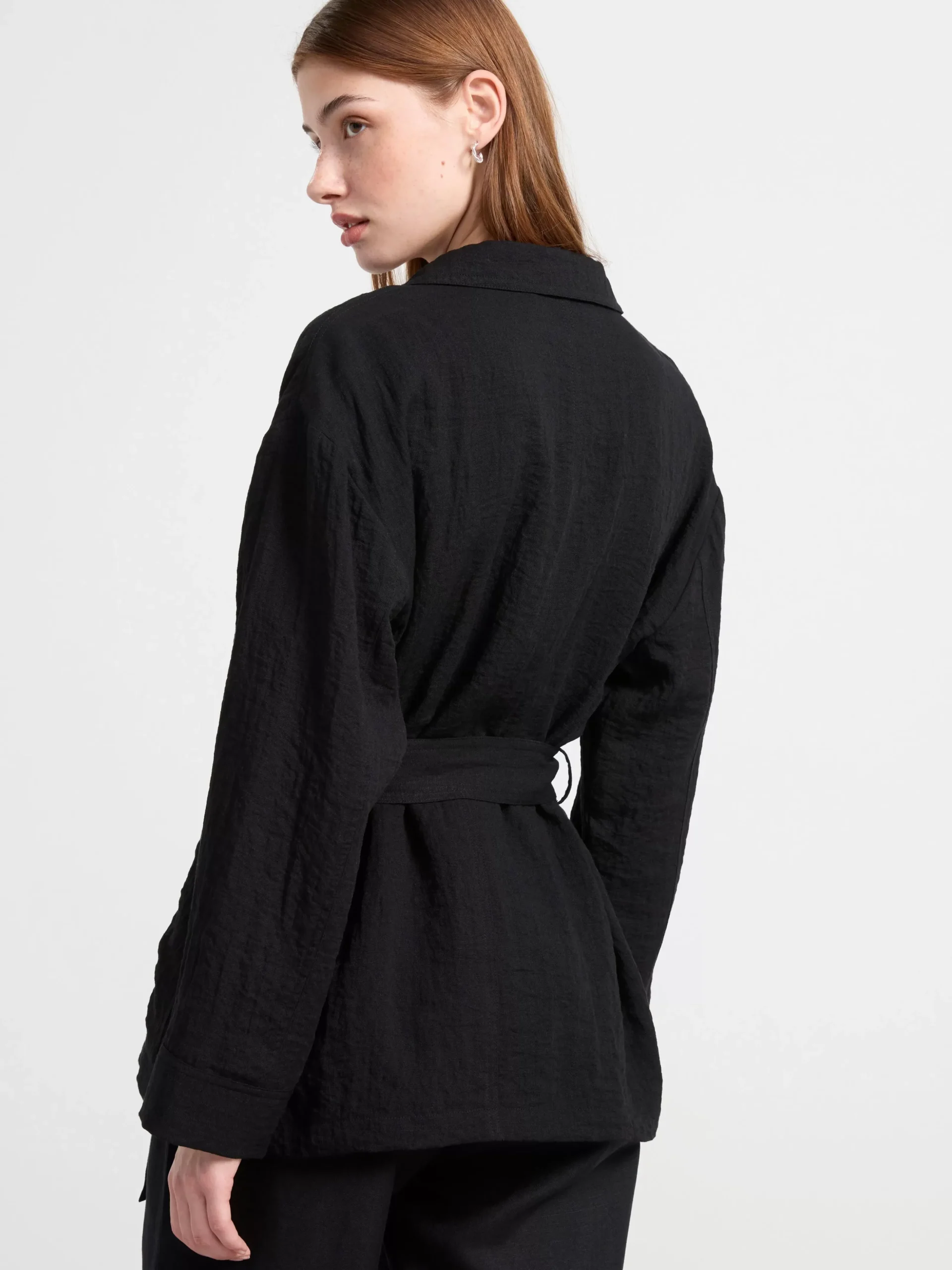 Ytterkläder>Lindex Kavaj Med Skarp Black