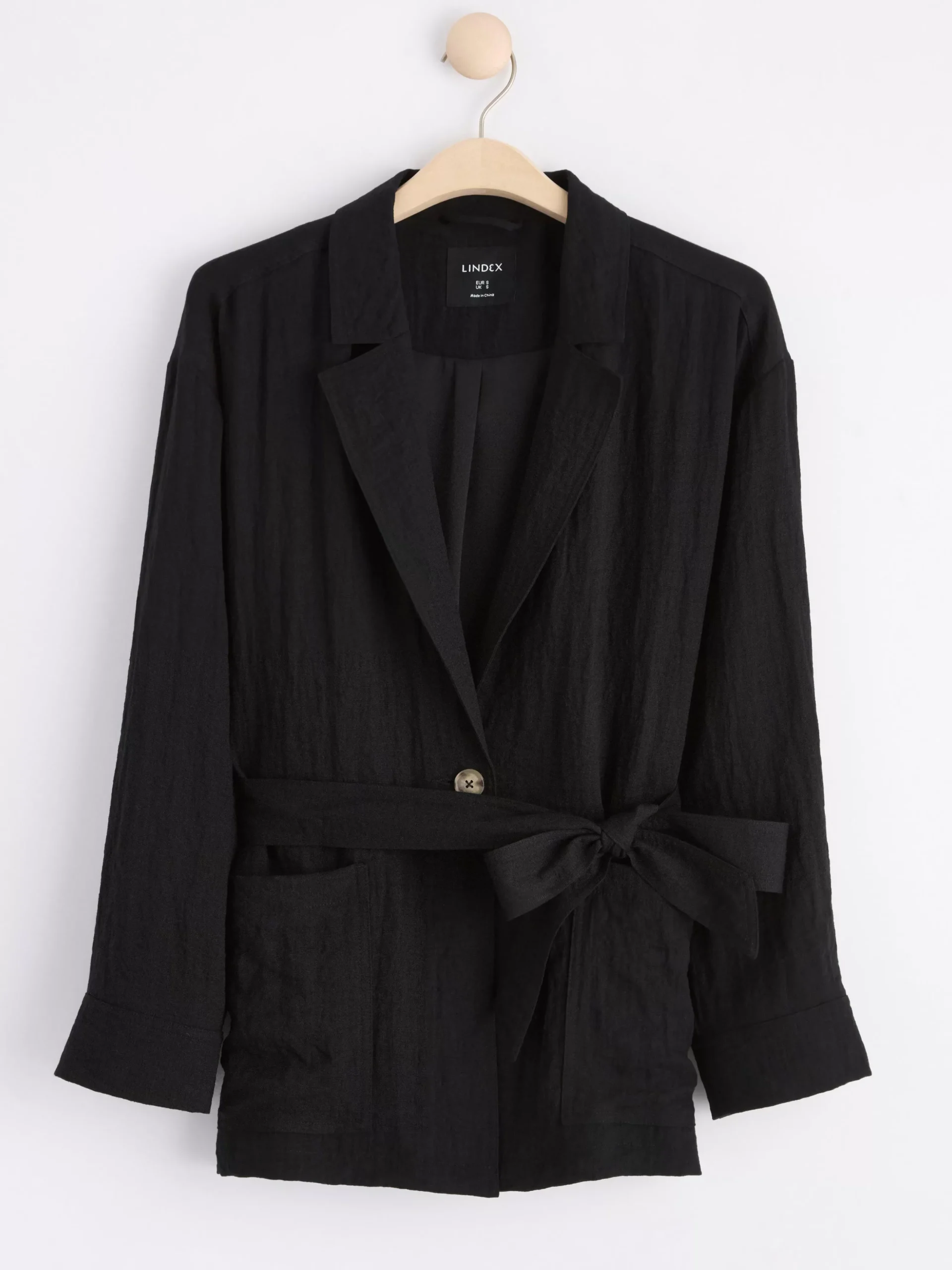 Ytterkläder>Lindex Kavaj Med Skarp Black