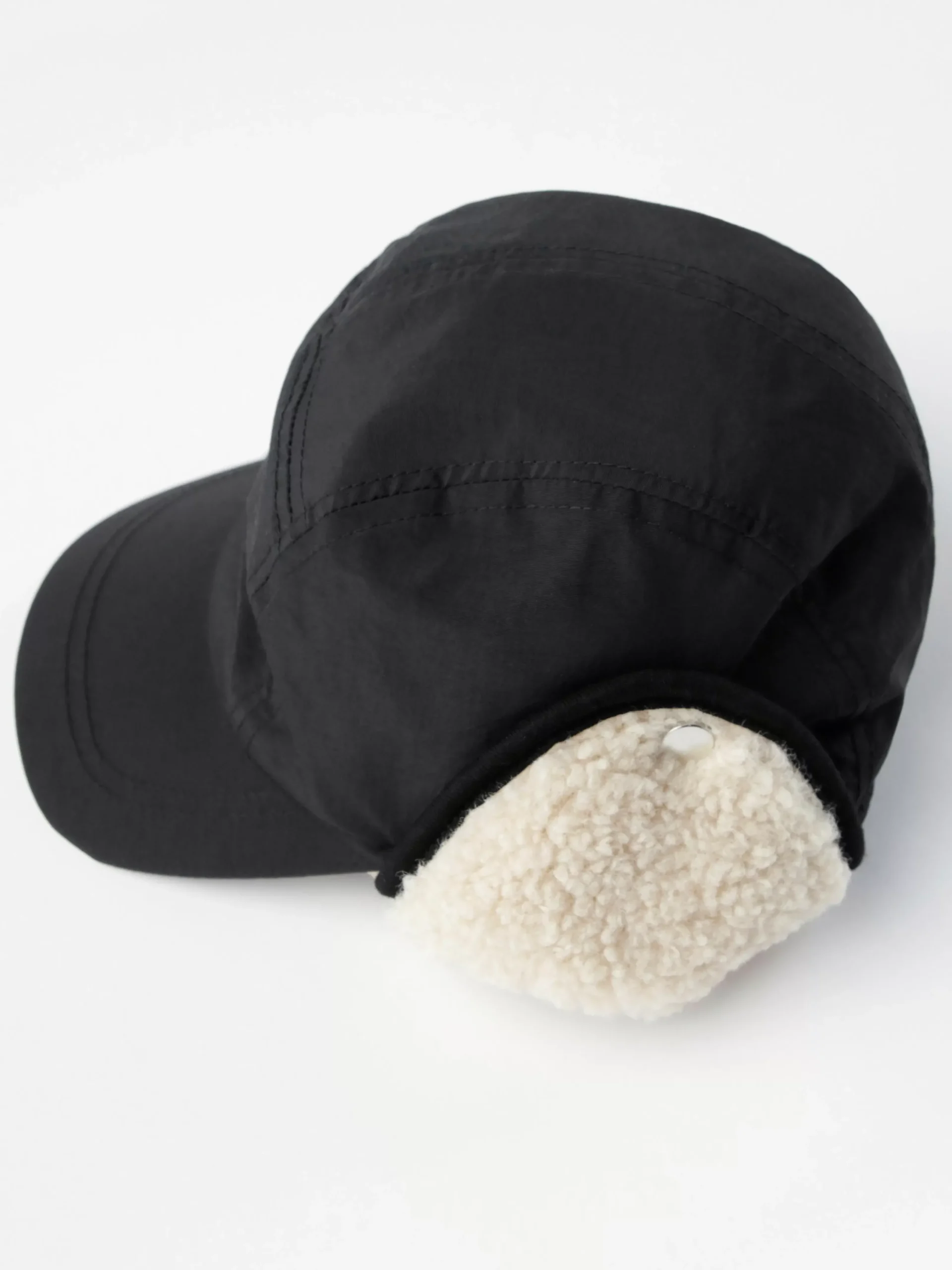 Accessoarer>Lindex Keps Med Oronlappar Och Teddyfoder Dark Navy